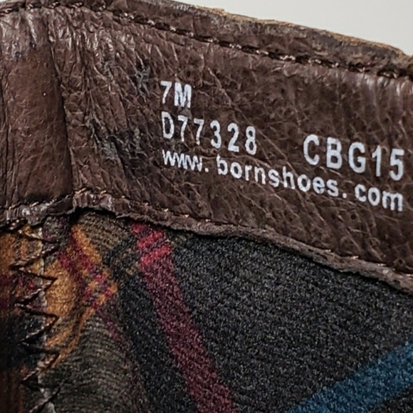 B.O.C Born Boots Mid Calf Leather Buckles Zip - Picture 5 of 9